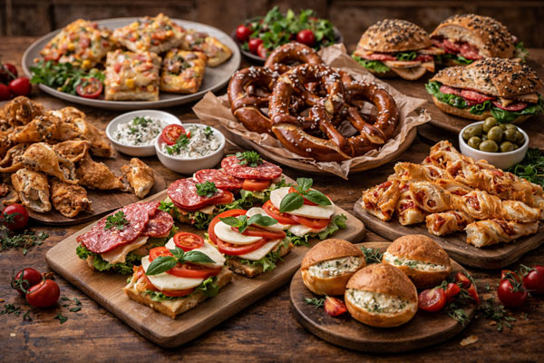 Herzhafte Snacks