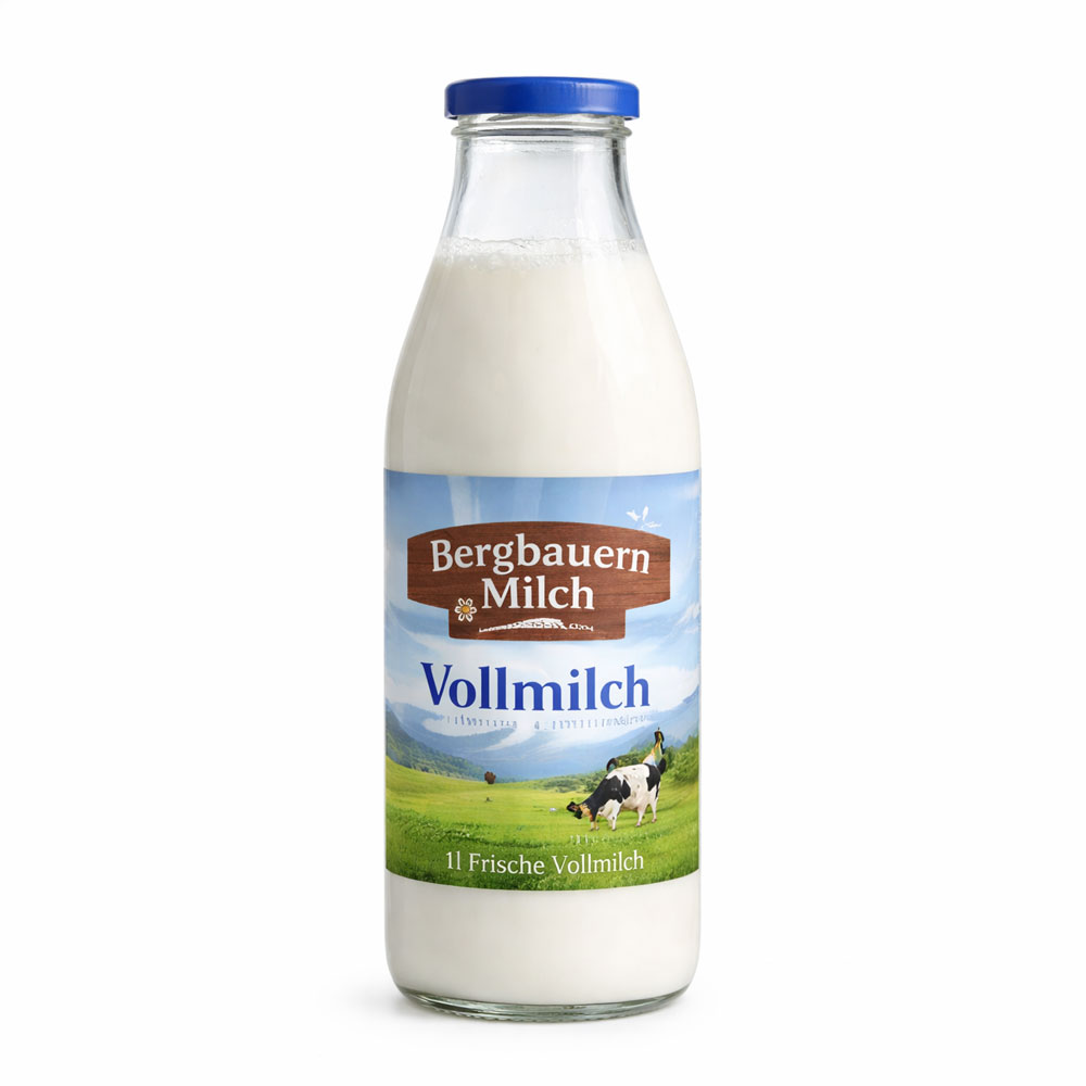 Frische Vollmilch