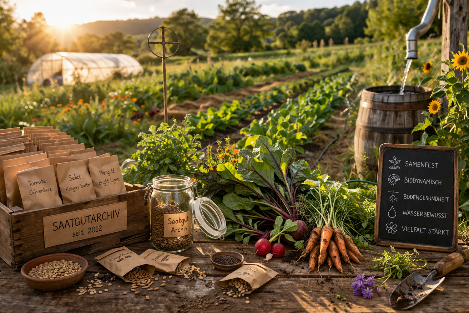 Biodynamische Anbaumethoden am Hof Hofstätter